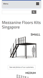 Mobile Screenshot of mezzaninessingapore.com